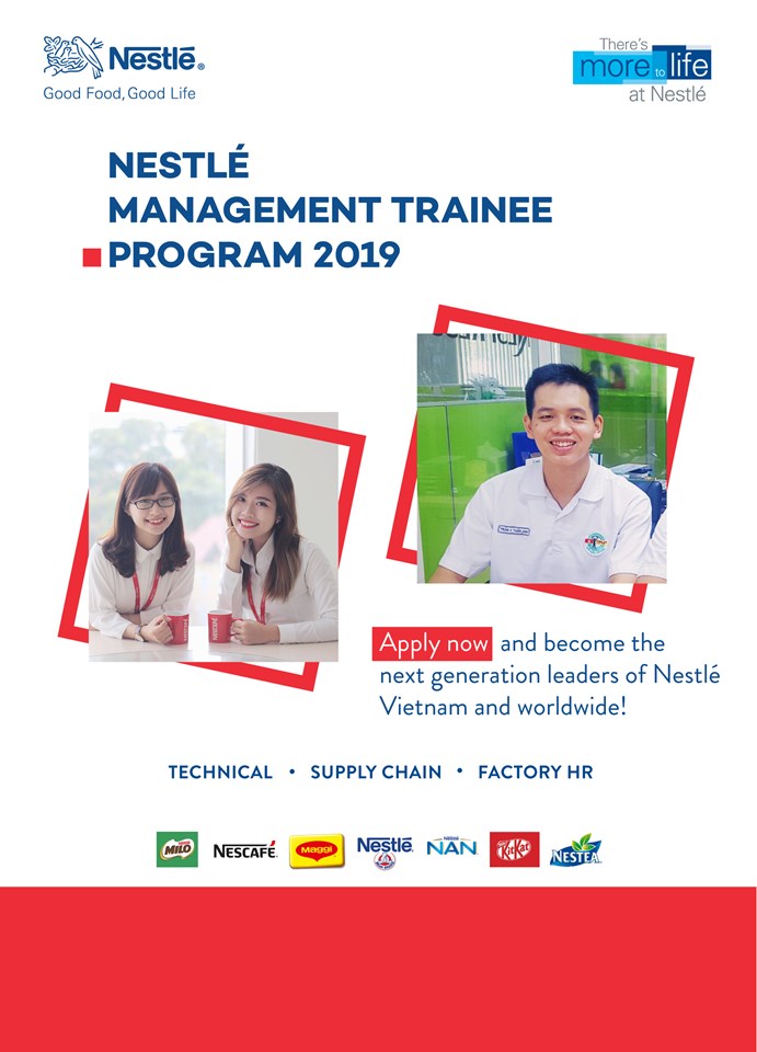 Hội thảo cơ hội việc làm của Công ty TNHH Nestle Việt Nam (Quản trị viên tập sự)